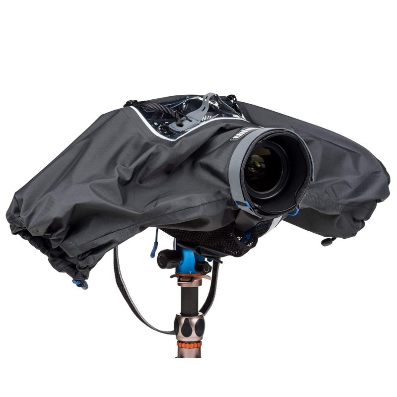 Think Tank Hydrophobia D 24-70 V3 Camera Rain Cover for DSLR and Mirrorless Camera with 24-70mm f/2.8 Lens (Black) - Image 1